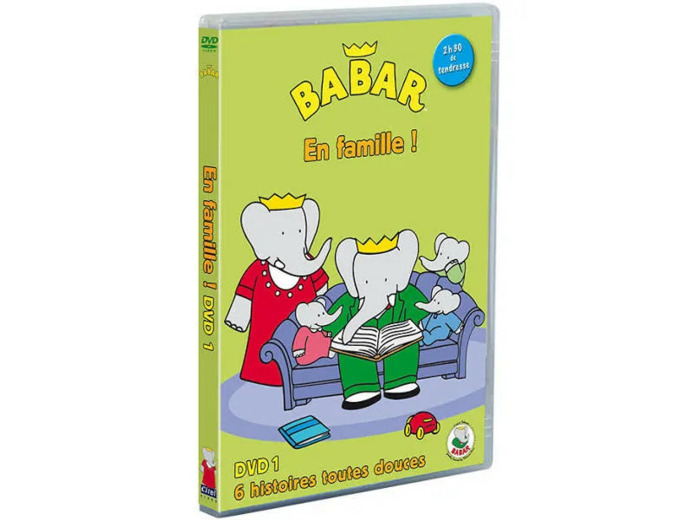 Dvd Babar En Famille Vol. 1