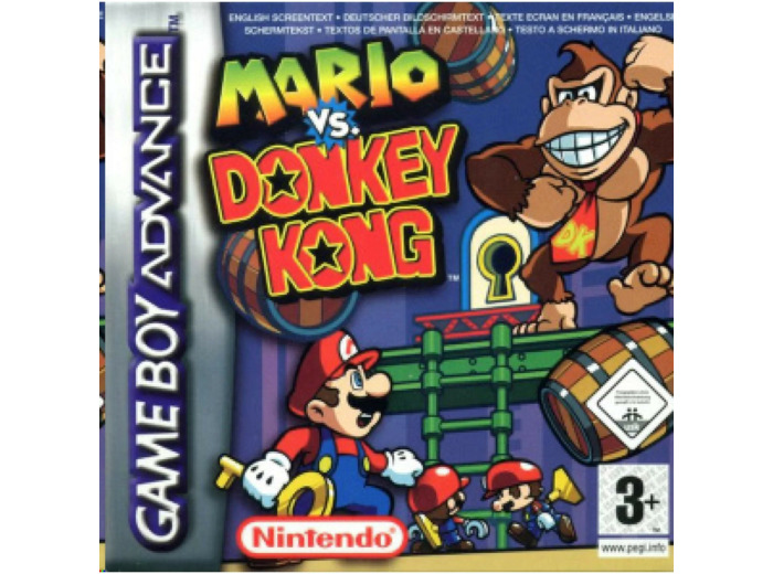 Jeu Gameboy Advance Gba Mario Vs. Donkey Kong