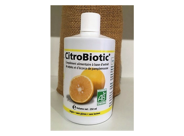 Citrobiotic extrait du pépin de pamplemousse  250 ml