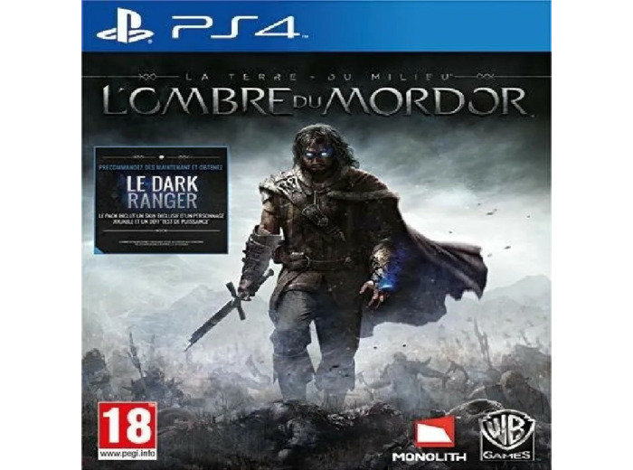 Jeu Ps4 Warner Bros la Terre Du Milieu L'ombre de Guerre Gold Edition