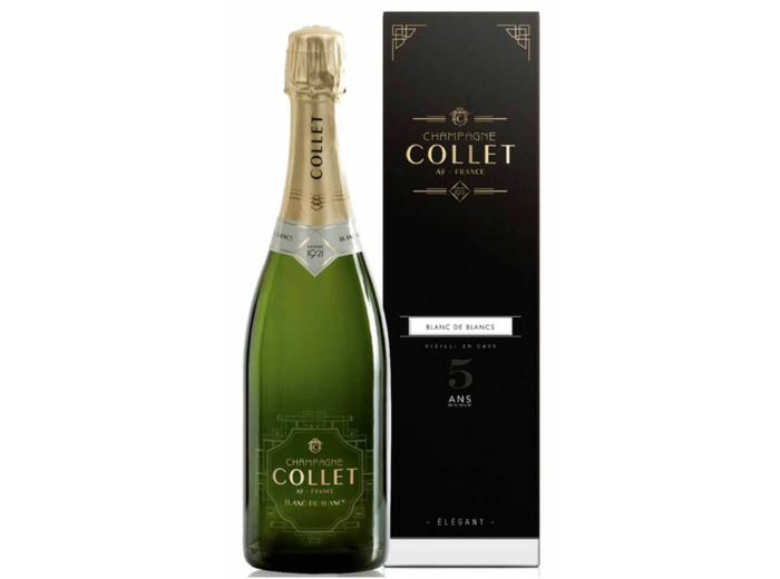 Champagne  Collet 1Er Cru Blanc De Blancs 5 Ans SANS Étui 75cl