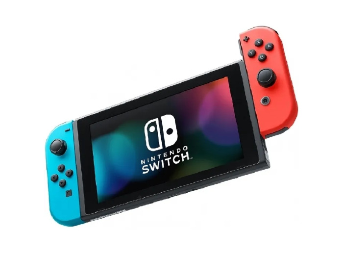Console Nintendo Switch Rouge Fluorescent/ Bleu Neon