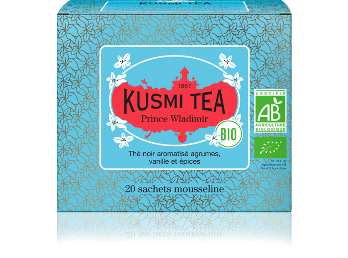 Mélanges Historiques Noirs Prince Vladimir Bio - Etui 20 sachets mousseline - 40gr