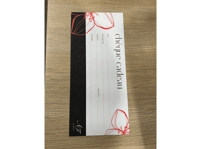 CHEQUE CADEAUX 100€