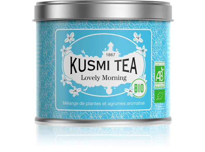 Thés Aromatisés Verts Lovely Morning Bio - Boîte métal 100gr