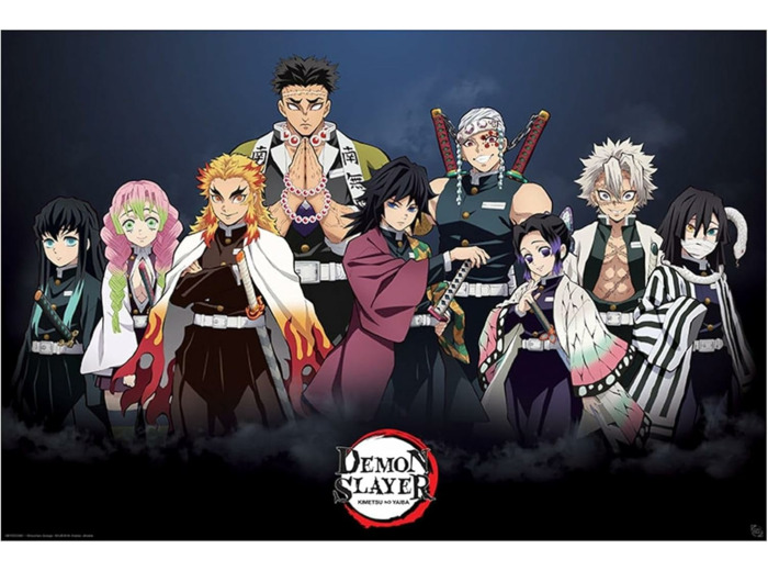 [POSTER] DEMON SLAYER Poster Piliers (91.5x61)