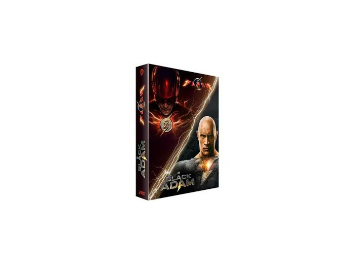 Dvd Pack Black Adam + The Flash