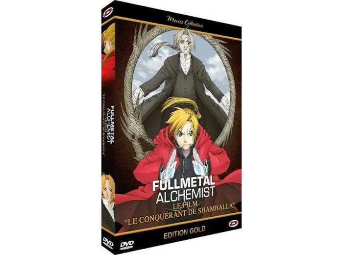 Dvd Fullmetal Alchemist le Conquérant de Shamballa Edition Gold