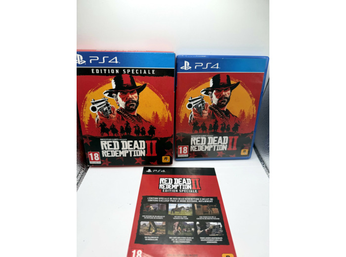 Jeu Ps4 Red Dead Redemption 2 Édition Spéciale Playstation 4