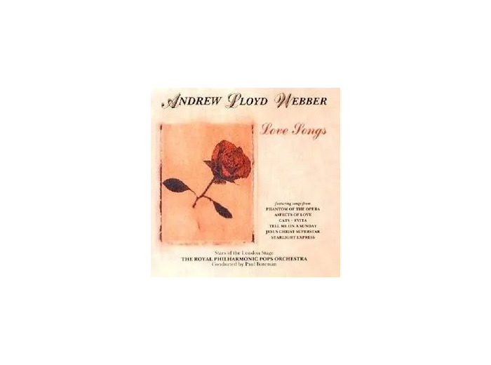Cd LOVE SONGS LLOYD WEBBER,ANDREW