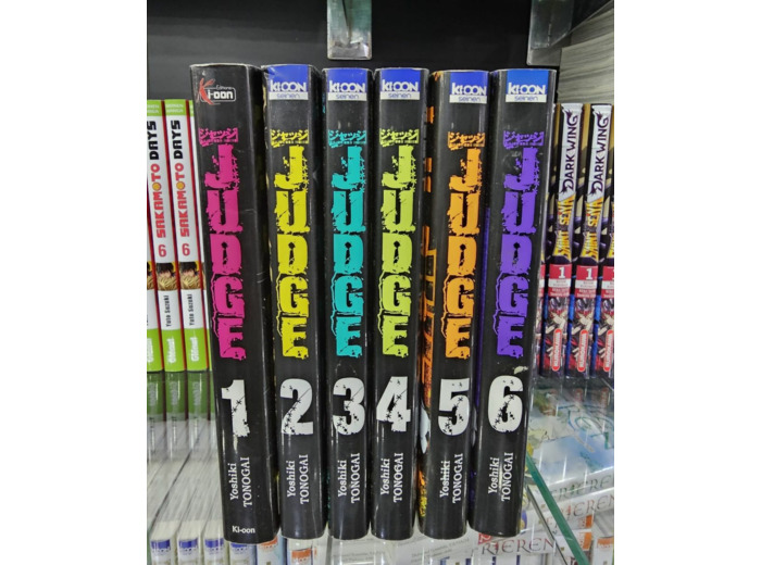 Collection intégrale JUDGE Tome 1 à 6 ( occasion)