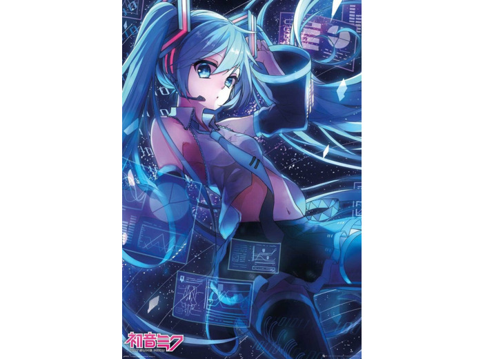 [POSTER ]HATSUNE MIKU Poster Ecran (91,5 x 61 cm)