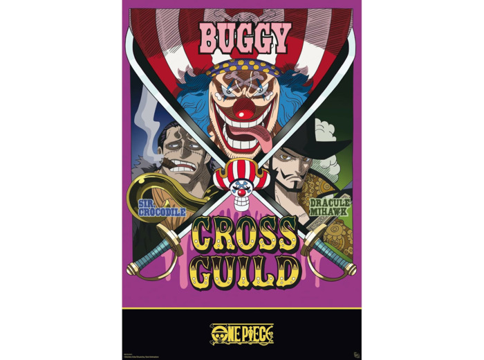 [POSTER] ONE PIECE - Poster  (91,5 x 61 cm) - Cross Guild