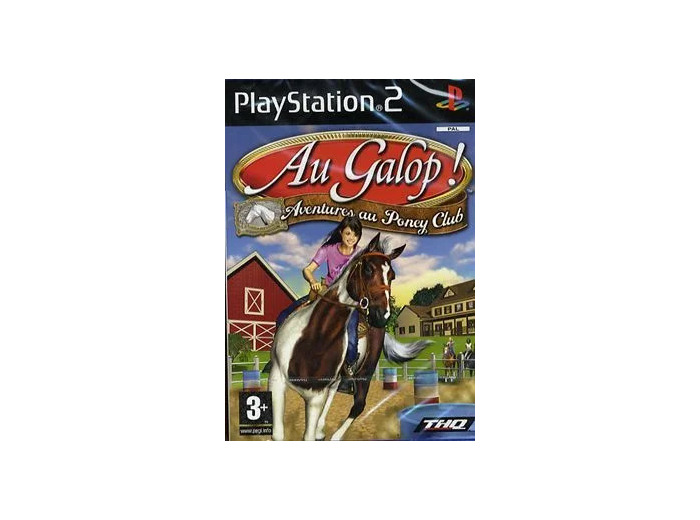 Jeu PS2 Au Galop Aventures Au Poney Club PS2
