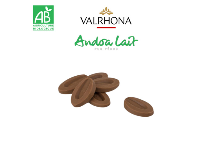 Valrhona Chocolat lait Andoa 39% - 100g