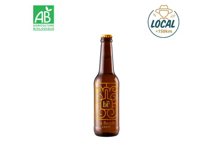 Brasserie du roi - La Royale Blonde Agrume