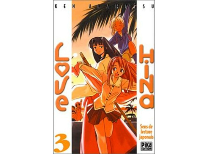 Livre Love Hina. Tome 3