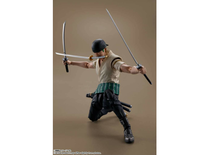 [EXCLU WEB] One Piece Netflix - Figurine Roronoa Zoro S.H Figuarts