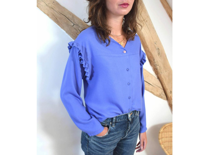 Singulière par Cousette – Patron Couture Chemisier "Bobinette" du XS au XXXL