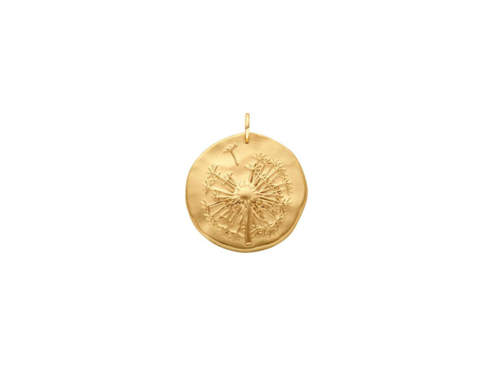Médaille Arthus Bertrand Comédie pissenlit 23mm en or jaune