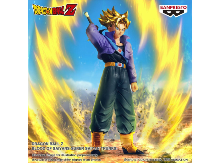 Dragon Ball Z - Figurine Trunks Super Saiyan Blood Of Saiyan