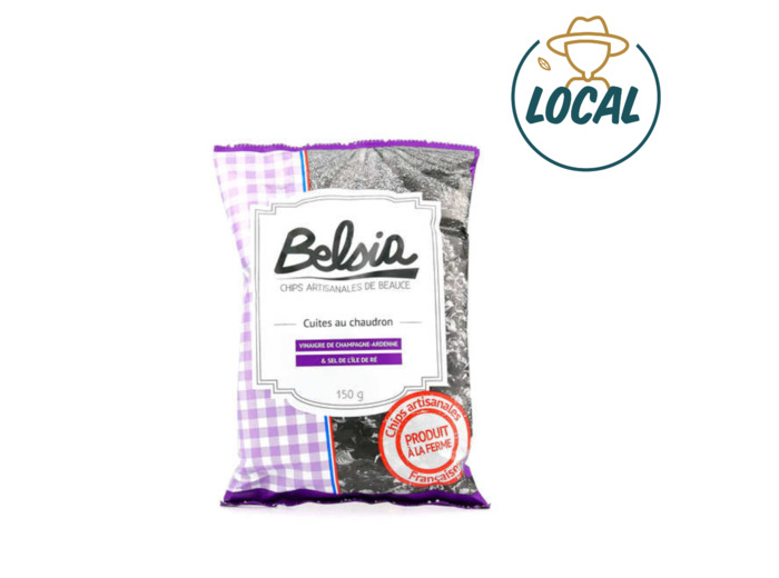 Chips Artisanales au Vinaigre de Champagne-Ardenne - Belsia