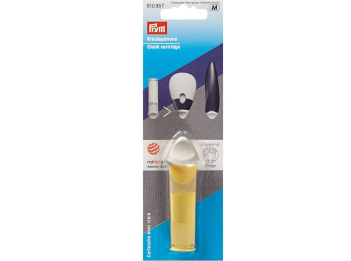 Prym - Recharge Cartouche de Craie Jaune