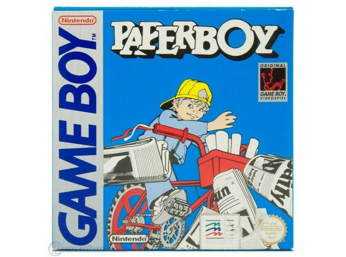 Jeu Gameboy Gb Paperboy