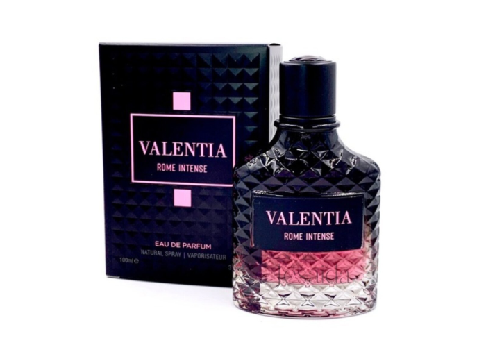 Eau de Parfum Fragrance World Valentia Rome Intense - pour Femme - 100ml
