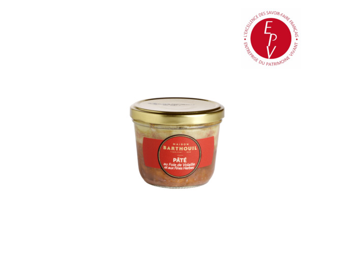 Pâté au Foie de Volaille et Fines Herbes - Barthouil