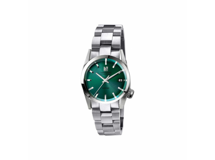 Montre March LA.B AM69 Electrique - Forest - Acier brossé 3 maillons