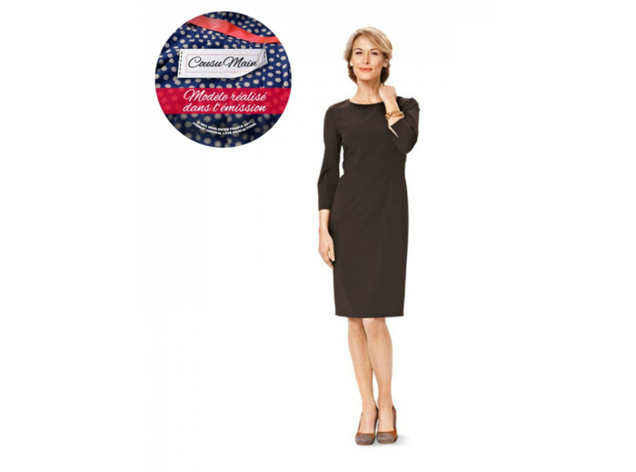 Burda Style - Patron Femme Robe Cintrée n°7137 du 36 au 54