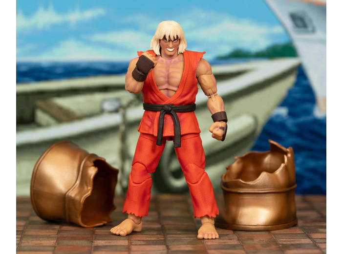 [FIGURINE] STREET FIGHTER II VIOLENT KEN ACTION FIGURE