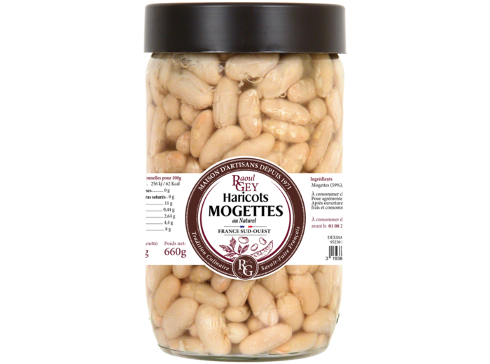 Haricots Blancs Mogette, 72 Cl