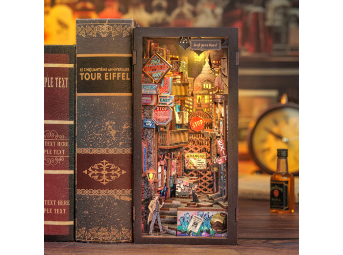 [BOOK NOOK] BOOK NOOK KIT - DIY - Le Long Adieu - 238pc + Eclairage LED