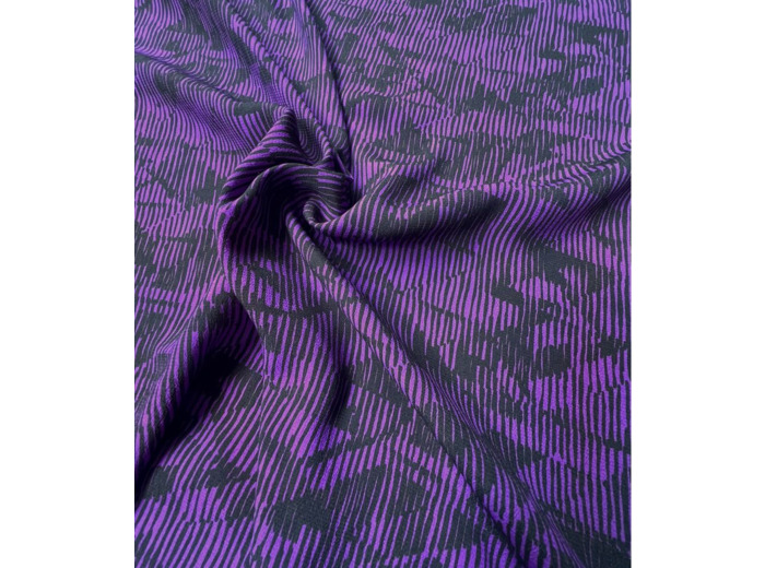 Singulière par Cousette - Tissu Crêpe viscose Sortilège Magic Purple