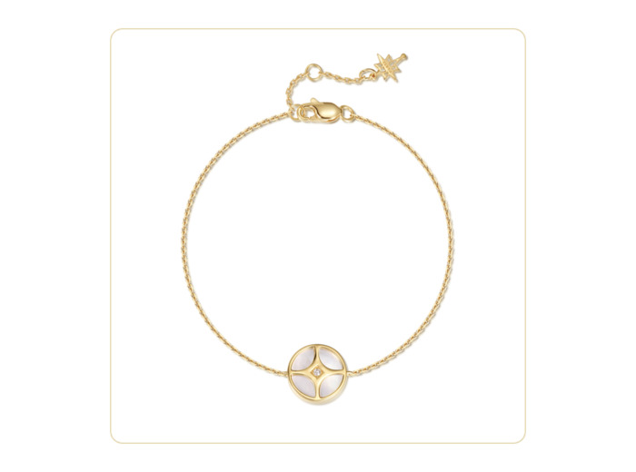 Bracelet Monnaie Blanc