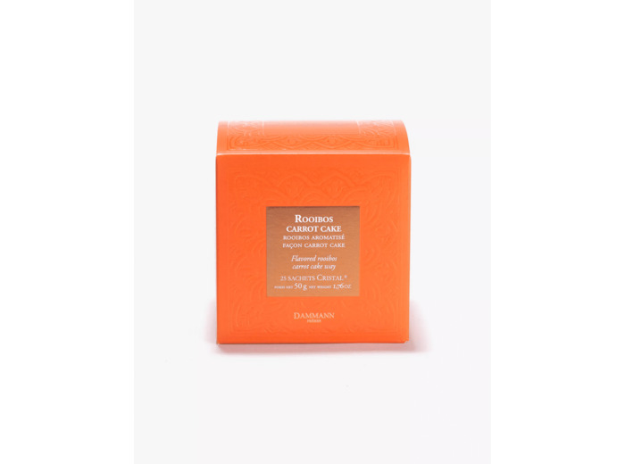 Rooibos Carrot Cake 25 sachets Cristal