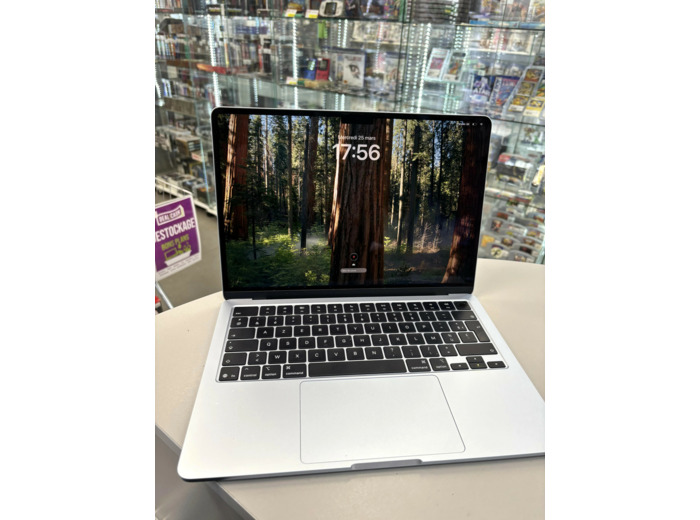 Ordinateur Portable Apple MacBook Air MC6T4FN/A - Début 2025 - 13.6' M4 16 Go RAM 256 Go SSD Bleu AZERTY