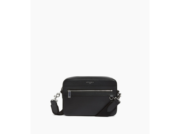 Petite sacoche Emile en cuir grainé