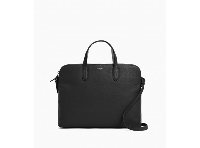 Porte documents 1 soufflet 14" Sophie en cuir grainé