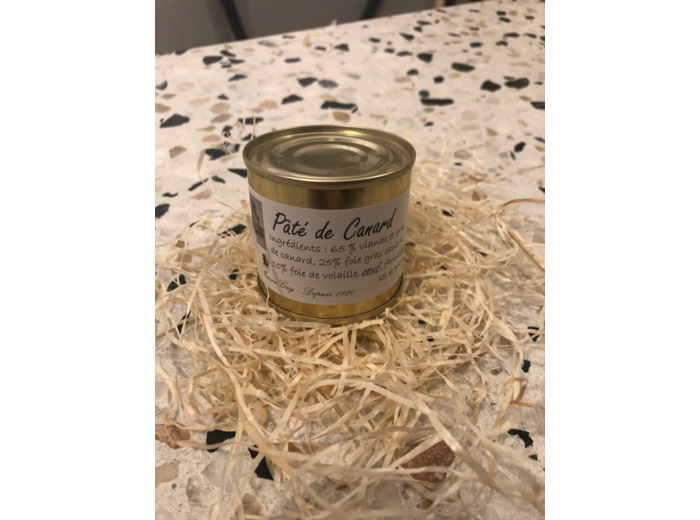 Pâté de canard au foie gras 90g