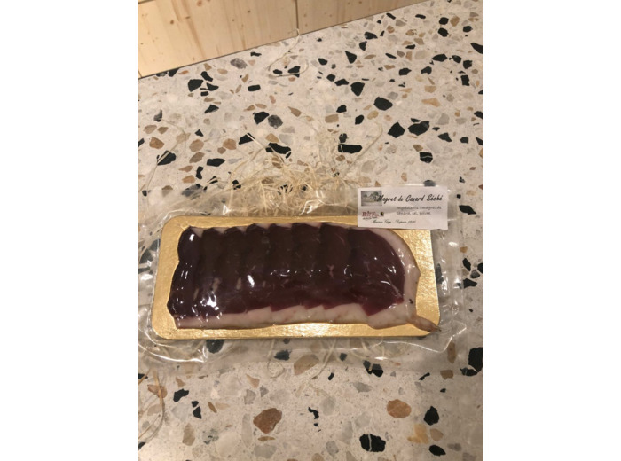 Magret de canard séché tranchés
