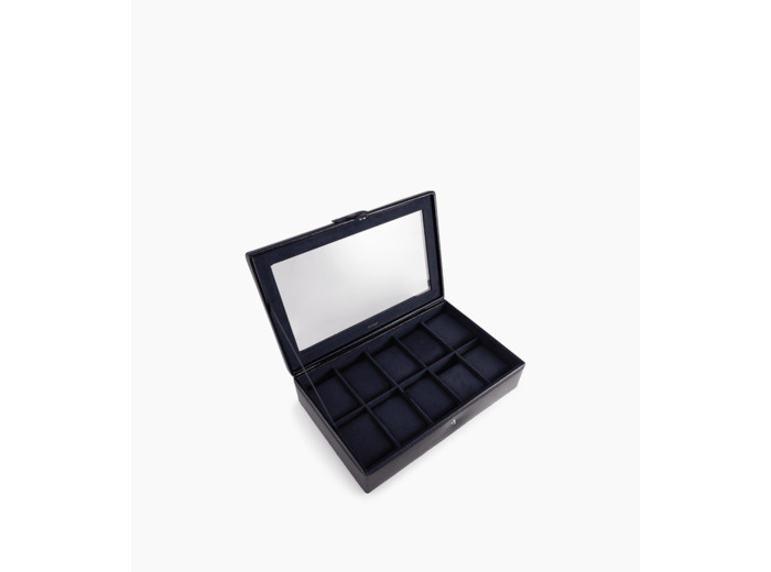 Coffret 10 montres en cuir