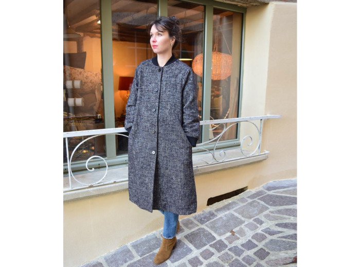 Singulière par Cousette – Patron Couture Manteau femme "Frisquette" du XS au XL