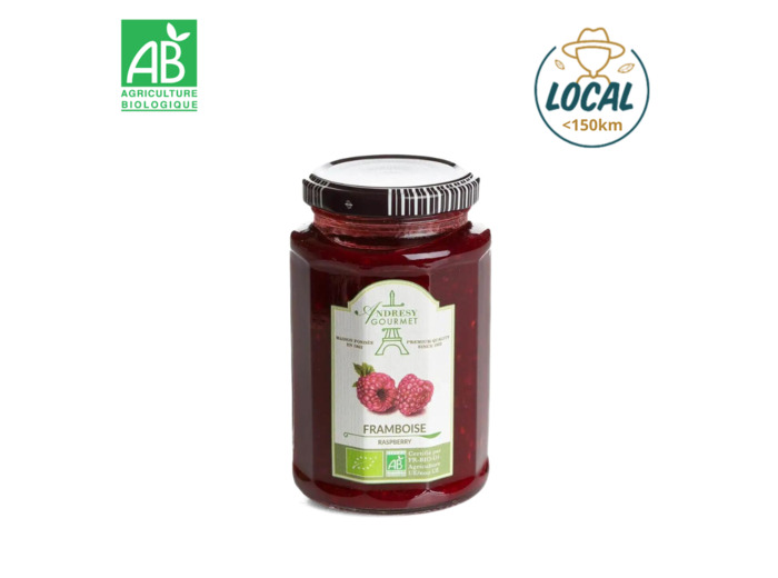 Confiture Framboise bio Andrésy