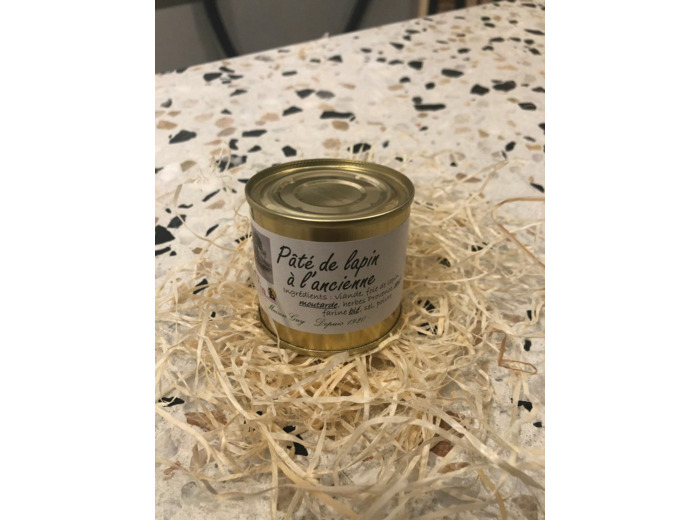 Pâté de lapin à l'ancienne 90 g
