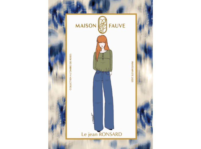 Maison Fauve – Patron pantalon "Ronsard" du 34 au 52