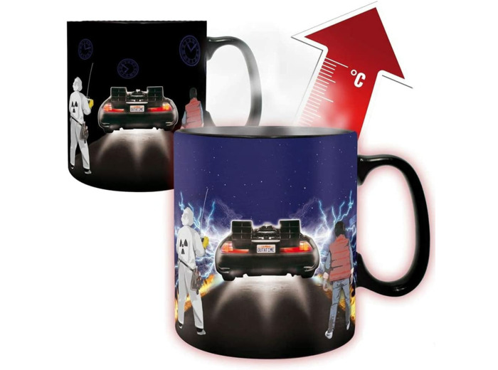 RETOUR VERS LE FUTUR - Mug Thermoréactif - 460 ml Time Machine