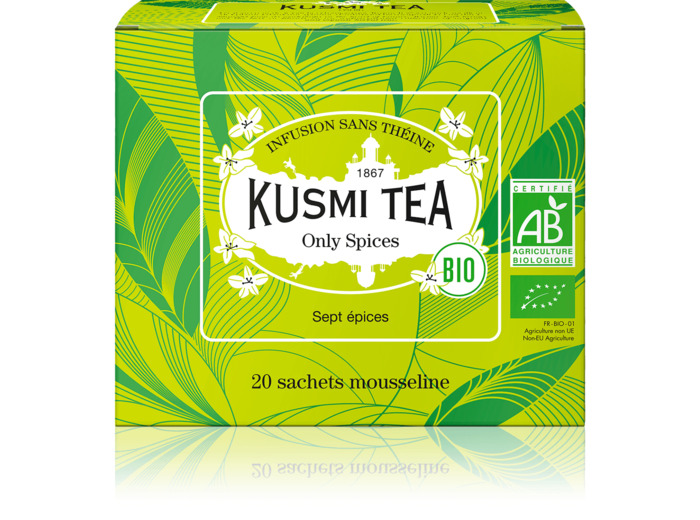 Infusions & Déthéinés Only Spices Bio - Etui 20 sachets mousseline - 40gr